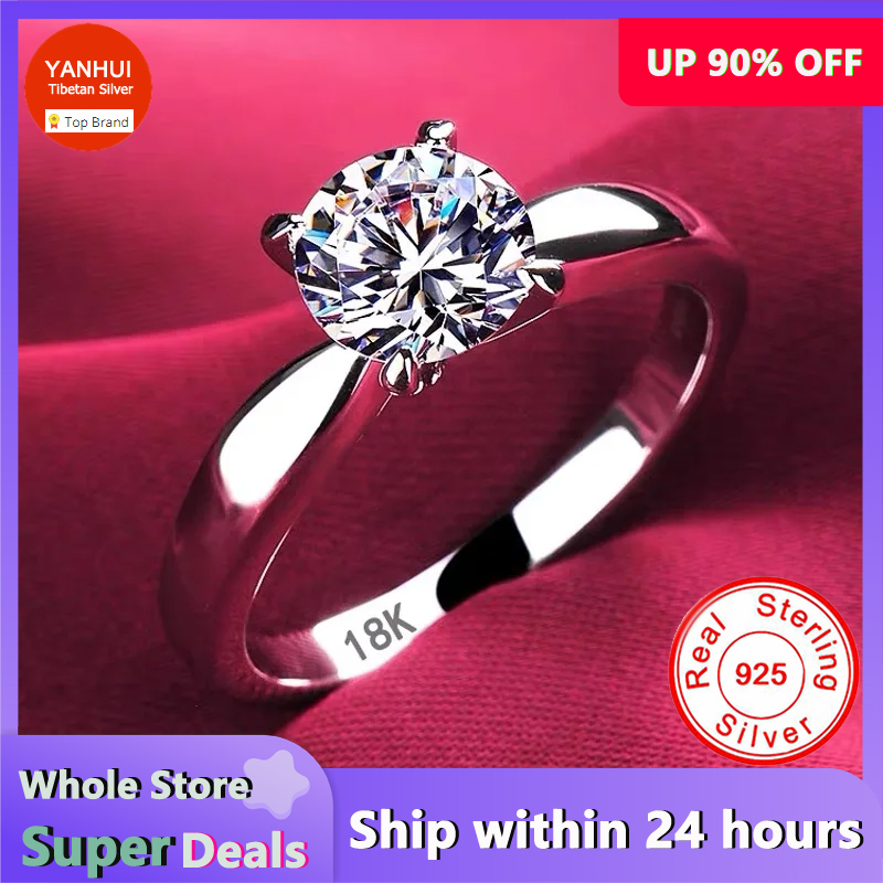 Wedding Z - With Certificate Luxury 18K White Gold