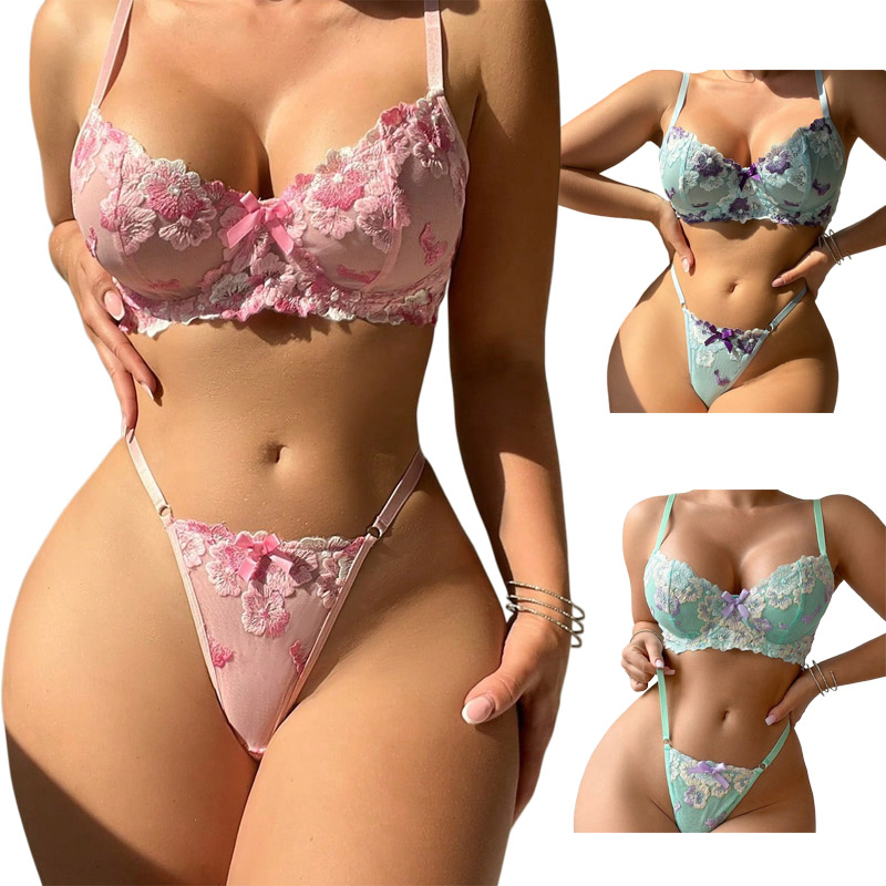 Good Floral & Wedding Decor Supply Photos - Embroidery Pink Floral Romantic Embroidery Sexy
