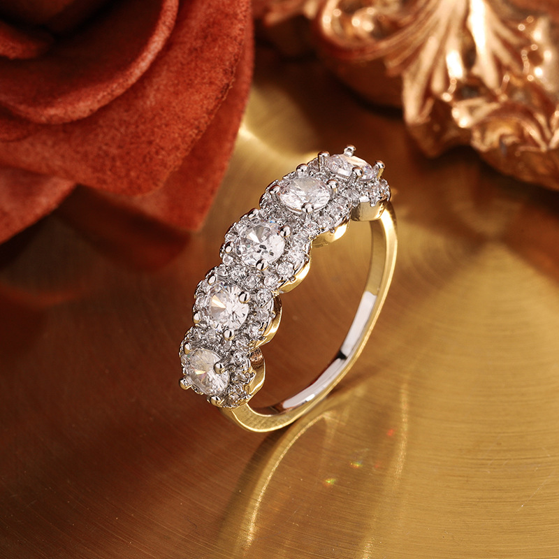 Wedding Z - Classic Big Cubic Zirconia Promise Rings