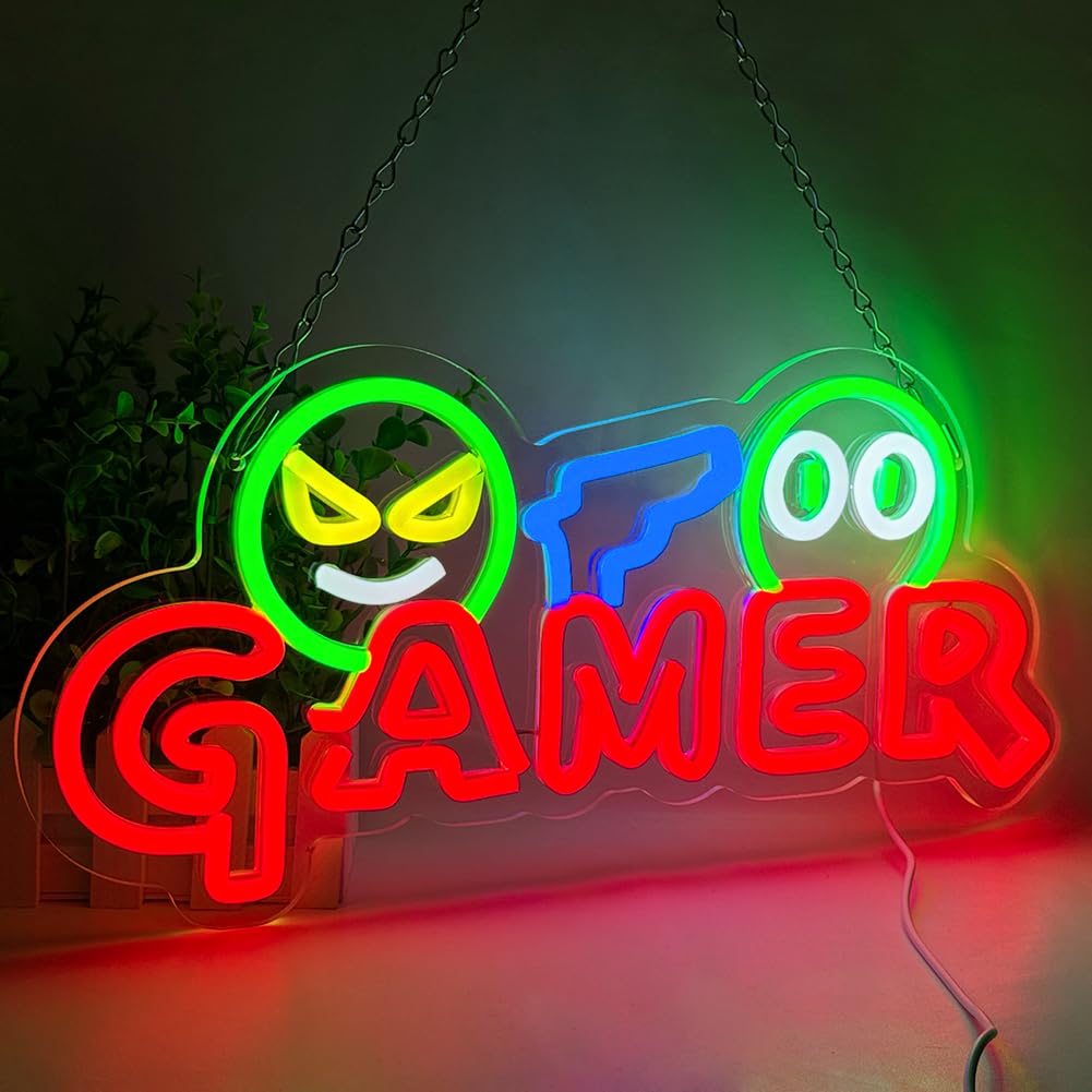 Gamer Neon Sign LED Wall Light - đánh giá và giá Wedding Zone
