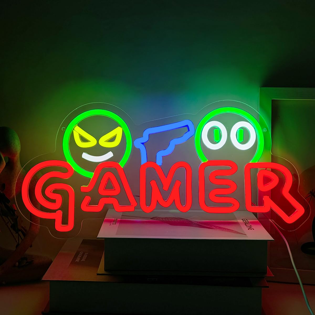 Gamer Neon Sign LED Wall Light - đánh giá và giá Wedding Zone
