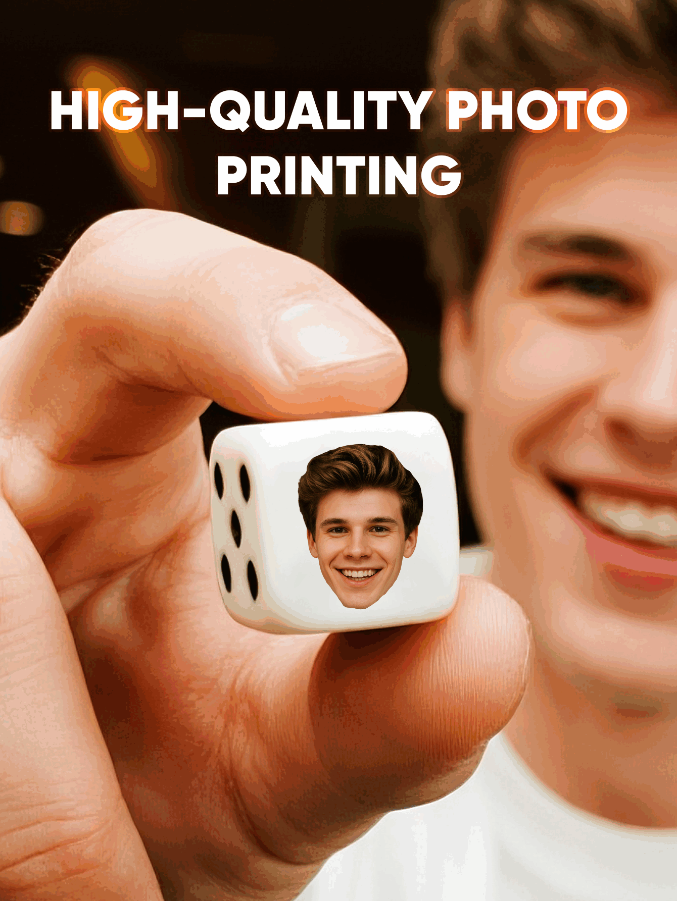 Custom Face Dice Personalized  - đánh giá và giá Wedding Souvenir