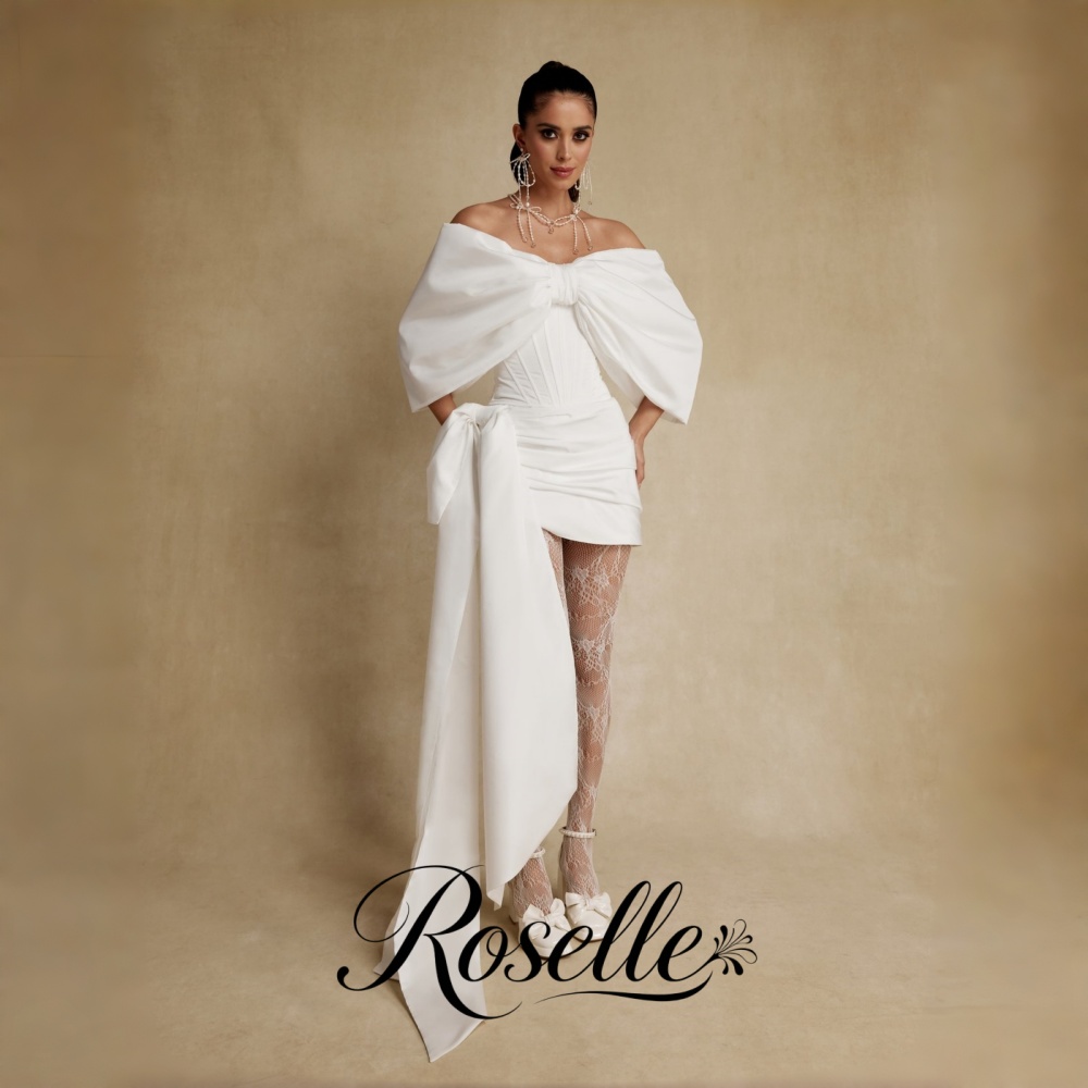 ROSELLE Off The Shoulder Mini  - đánh giá và giá Wedding Qw