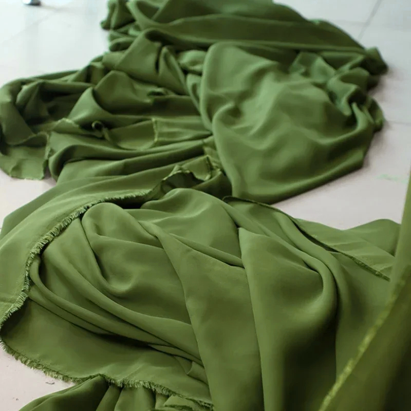 Olive Avocado Green Chiffon Fa - đánh giá và giá Wedding Backdrop Curtain