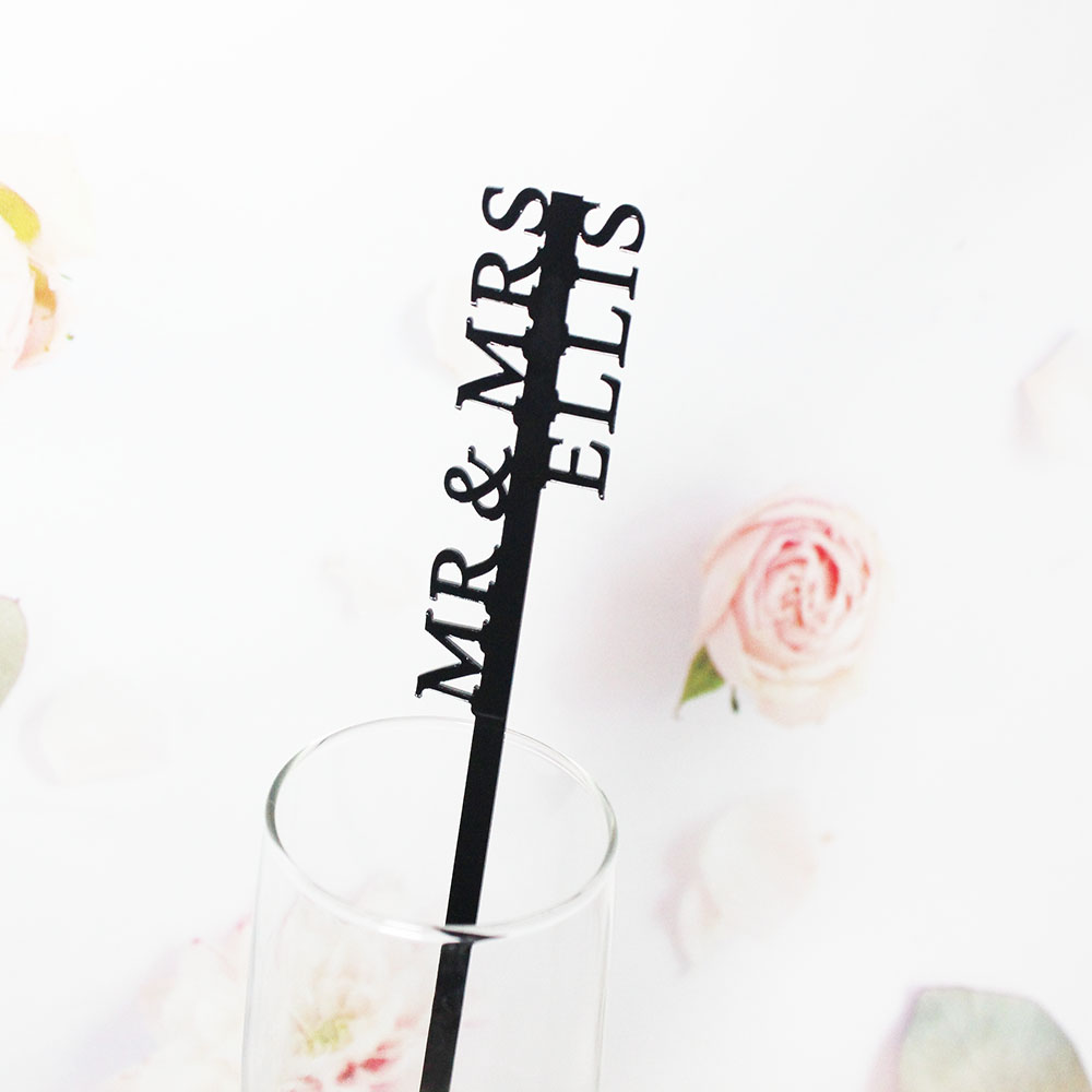 Personalized Drink Stirrers We - đánh giá và giá Wedding Souvenir