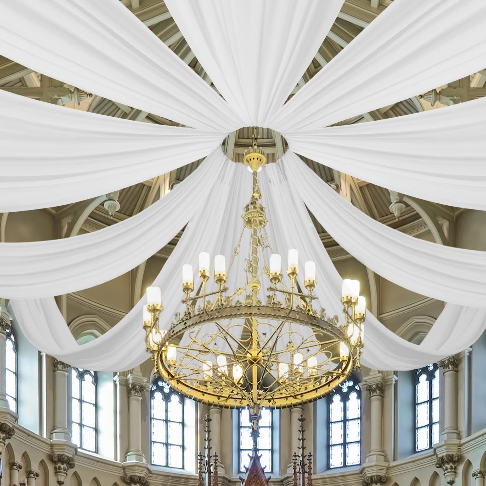 Wedding Arch Ceiling Drape Roo - đánh giá và giá Wedding Ceremony Supply