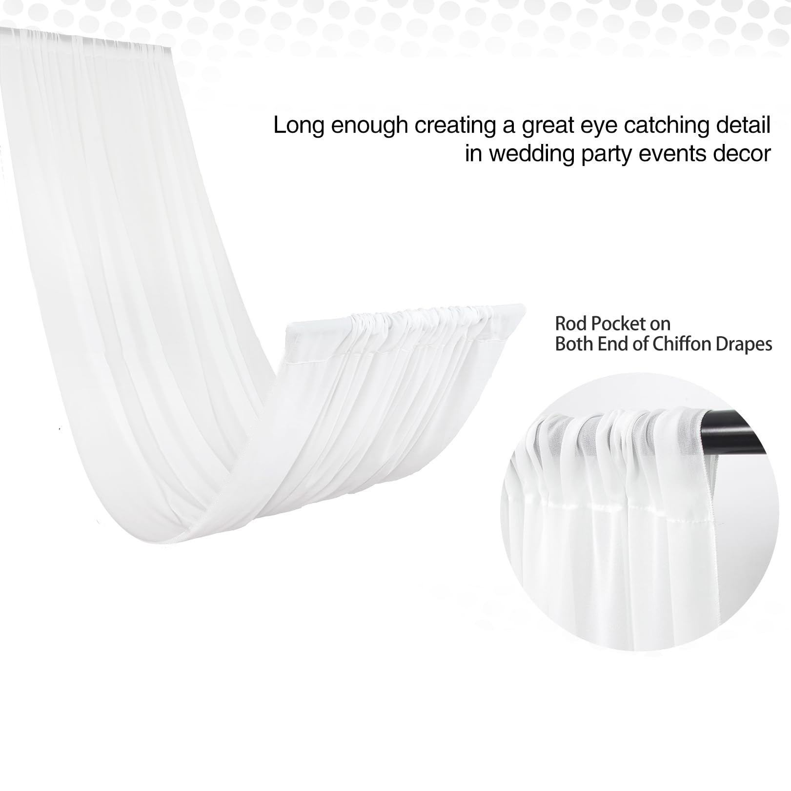 Wedding Arch Ceiling Drape Roo - đánh giá và giá Wedding Ceremony Supply