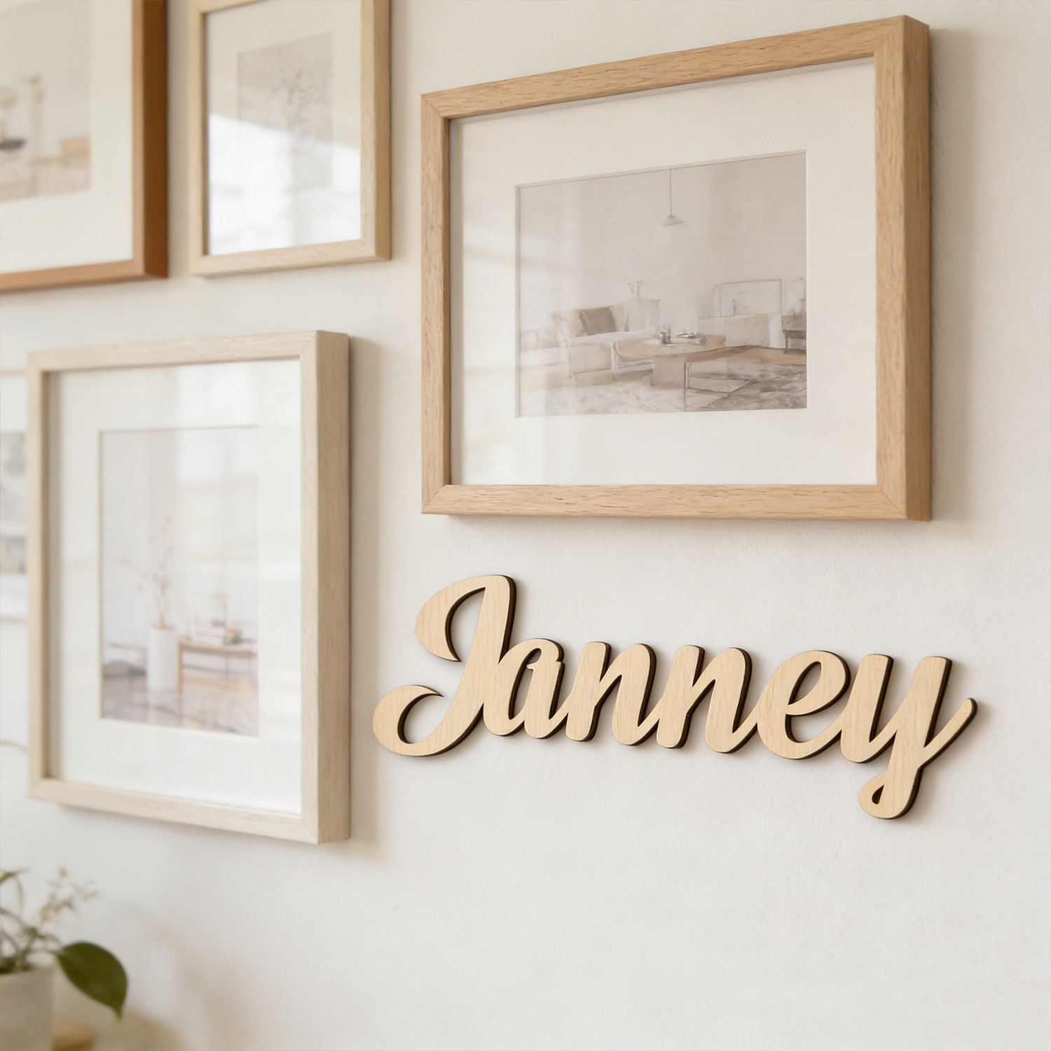 1pc Customized wooden wall dec - đánh giá và giá Wedding Souvenir