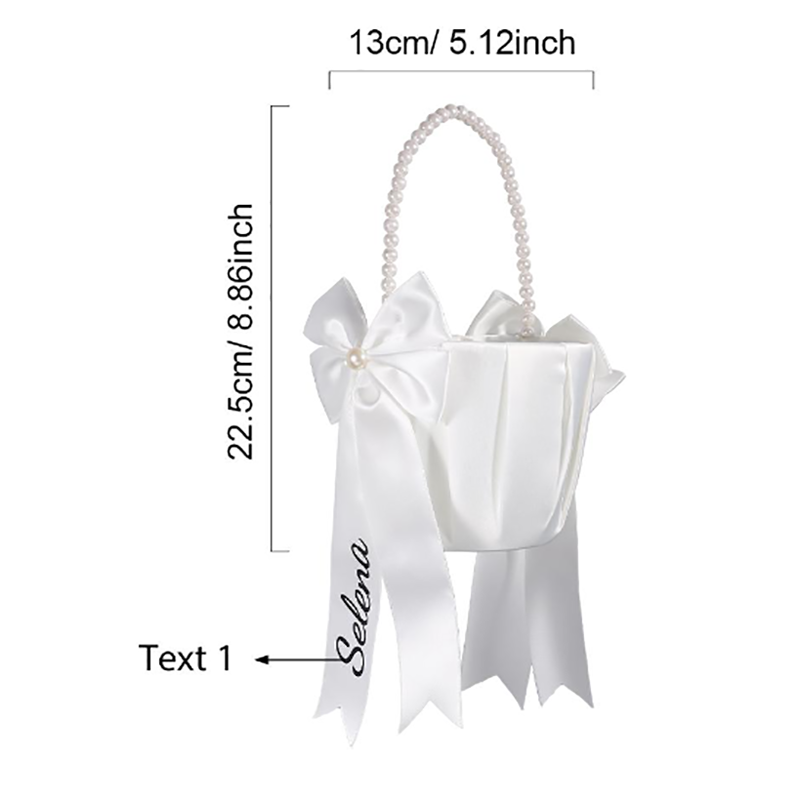 Custom Name Flower Girl Basket - đánh giá và giá Wedding Ceremony Supply