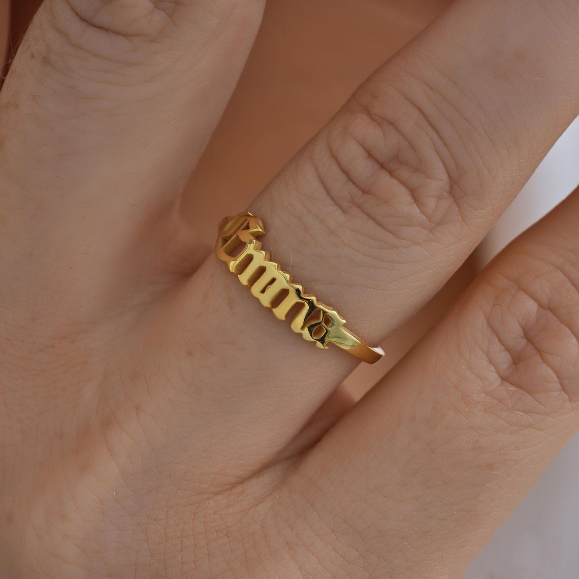Custom Gold Ring Women Gothic  - đánh giá và giá Wedding Zone
