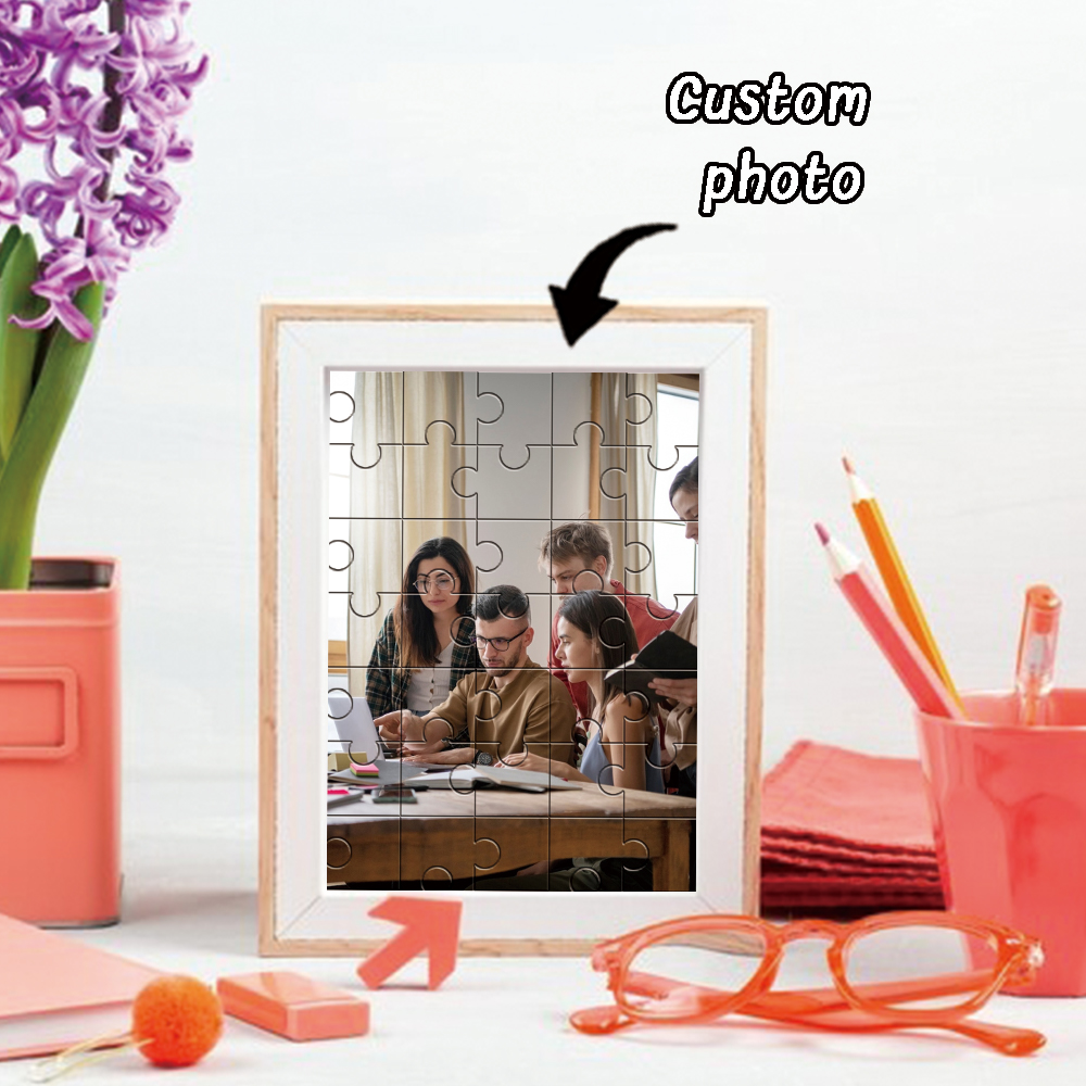 DIY custom photo puzzle, Woode - đánh giá và giá Wedding Souvenir