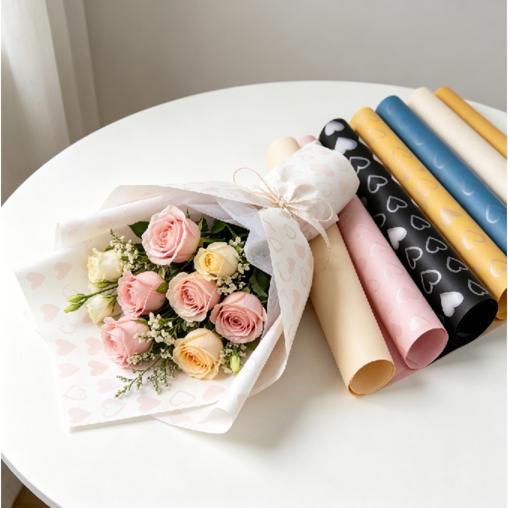 Silver Heart Hansu Floral Wrap - đánh giá và giá Good Floral & Wedding Decor Supply Photos