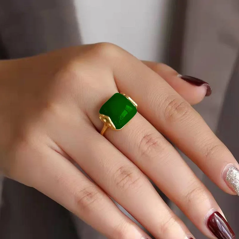 Tự Nhiên Ngọc Bích Hetian Nhẫn - đánh giá và giá Wedding Zone